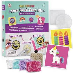 Fuse Bead Card Kit Makes 6 Bead Art Giftables