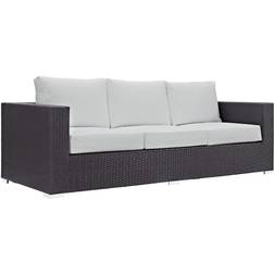 modway Convene Collection EEI-1844-EXP-WHI 88" Outdoor Sofa