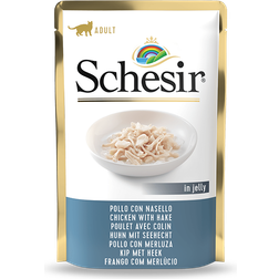Schesir Filetti di Pollo e Nasello in Gelatina - 85 gr