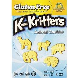 Foods KinniKritters Animal Cookies Gluten Free Vanilla