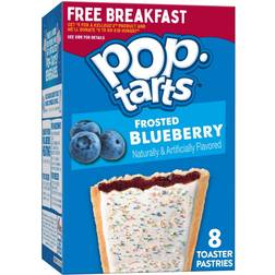 Pop-Tarts Toaster Pastries, Breakfast Foods, Snacks, Frosted Blueberry, 13.5oz