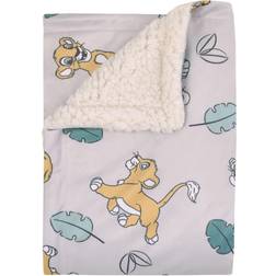 Disney Collection The Lion King Baby Blanket, One Size White White One Size