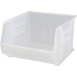 Quantum STORAGE SYSTEMS Ultra Series Stack and Hang 8.5 Gal. Storage Bin in Clear 3-Pack