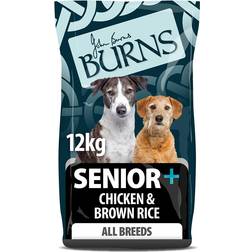 Burns Senior+ Dry Dog Food with Chicken & Brown Rice 12kg Bag