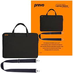 Prevo LB001 notebook case 39.6 cm 15.6" Sleeve case Black"