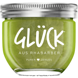 Glück Fruchtaufstrich Rhabarber 230g