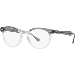 Ray-Ban EAGLE EYE Grijs op transparant Montuur Helder Glazen gepolariseerd 49-21