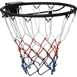 vidaXL Canestro Da Basket Nero 45 Cm Acciaio