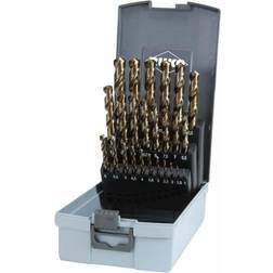 Ruko 215215RO HSSE-Co 5 Metallspiralborrsats 25 delar DIN 338 Cylinderskaft 1 sats