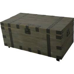 Benjara Trunk Accent Coffee Table