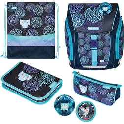 Herlitz FiloLight Plus Flower Owl school bag set Girl Polyester