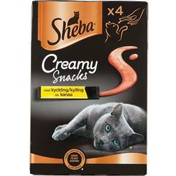 Sheba Creamy Snacks Kyckling 4x12