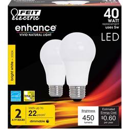 Feit Electric 3618105 A19 40W LED Light Bulb Soft White