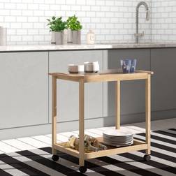 Relaxdays Cocina De 2 Niveles 62 x 66 x 38 cm Carrito Mesa