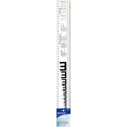 Westcott Graphic Art Rulers 2 opaque