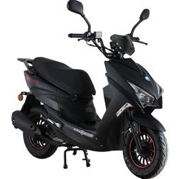 Alpha Motors ALPHA MOTORS Motorroller »Speedstar « 50 cm³ 25km/h, Euro 5 schwarz