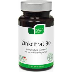 Nicapur NICApur Zinkcitrat mg I HOCHDOSIERT 30 Stk.