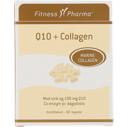 Fitness Pharma Q10 + Collagen 60 stk