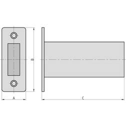 Basi 0009-2540 Lamiera Argento