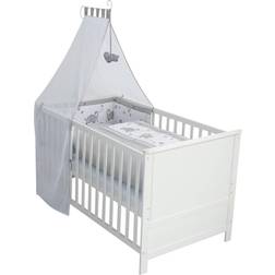 Roba Lit Bébé évolutif Jumbotwins 70x140 cm