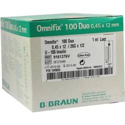 B. Braun Melsungen AG OMNIFIX Duo 100 Insulinspr.1