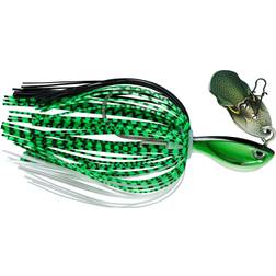 Rapala Chatterbait Rap-V Pike Bladed Jig 17g couleur BB, Long. 10cm, Poids 17g