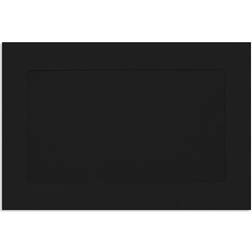 LUX Paper 6 x 9 Full Face Window Envelopes Midnight Black 80lb Text