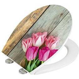 Wenko Sedile WC Acrilico Lucido Tulip