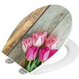 Wenko WC-Sitz Hochglanz Tulip, Gloss