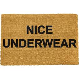 Nice Underwear Doormat Black