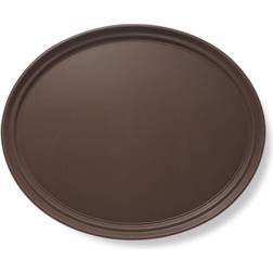 Jubilee 25' Oval Restaurant Serving Tray, Brown Bandejade servicio