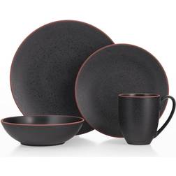 Nambe Taos 4-Piece Place Setting Juego de Vajilla