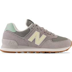 New Balance 574 Core W - Slate Grey With Dawn Glow & Sage Leaf