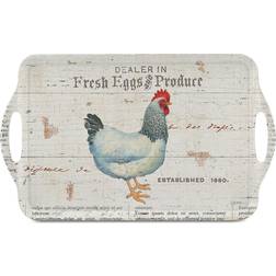 Pimpernel On the Farm Large Melamine Handled Serving Tray