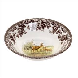 Spode Woodland American Wildlife Ascot Soup Bowl