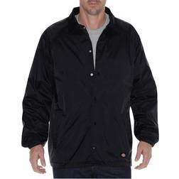 Dickies Men's Rain Jacket, Medium, Black