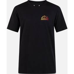 Hurley Half Moon Short Sleeve Tee Black Men's Clothing Black