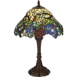 Meyda Tiffany 125093 Spiral Grape Table Lamp