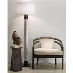 Jamie Young Company Sheridan White Hide Oil Floor Lamp