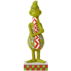 Enesco Seuss The Grinch with Long Scarf Statue Dekofigur