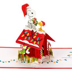 Hällmark Signature Paper Wonder Peanuts Pop Up Christmas Card, Snoopy's