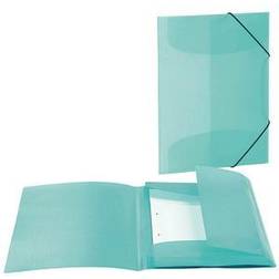 Herma Folder A4 Turquoise Translucent Set of 3