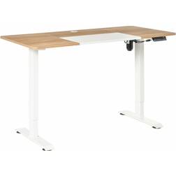 Vinsetto Laptop Natural/White Schreibtisch 70x140cm