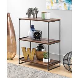 Whitmor Modern Industrial 3 Tier Book Shelf