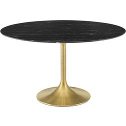 modway Lippa Collection EEI-5240-GLD-BLK Dining Table