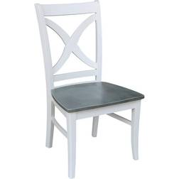 International Concepts Vineyard Curved X-Back Kitchen Chair