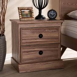 Baxton Studio Ryker Modern Bedside Table