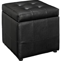 modway Volt Leatherette Pouffe