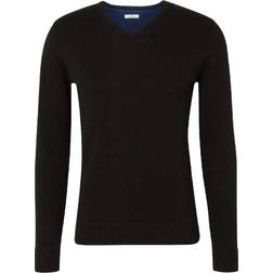 Tom Tailor Basic Knitted Sweater - Black