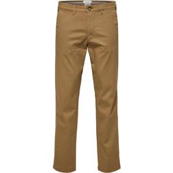 Selected Slim Fit Chinos - Ermine